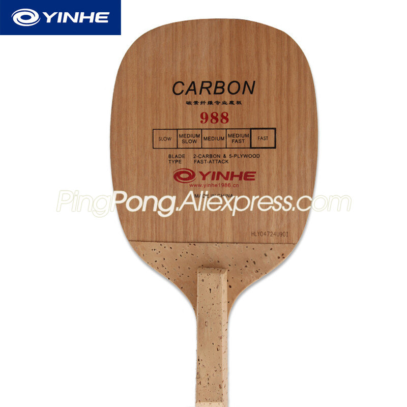 Cricket Bat Tape Ball - Original YINHE 988 Carbon Tischtennis Klinge