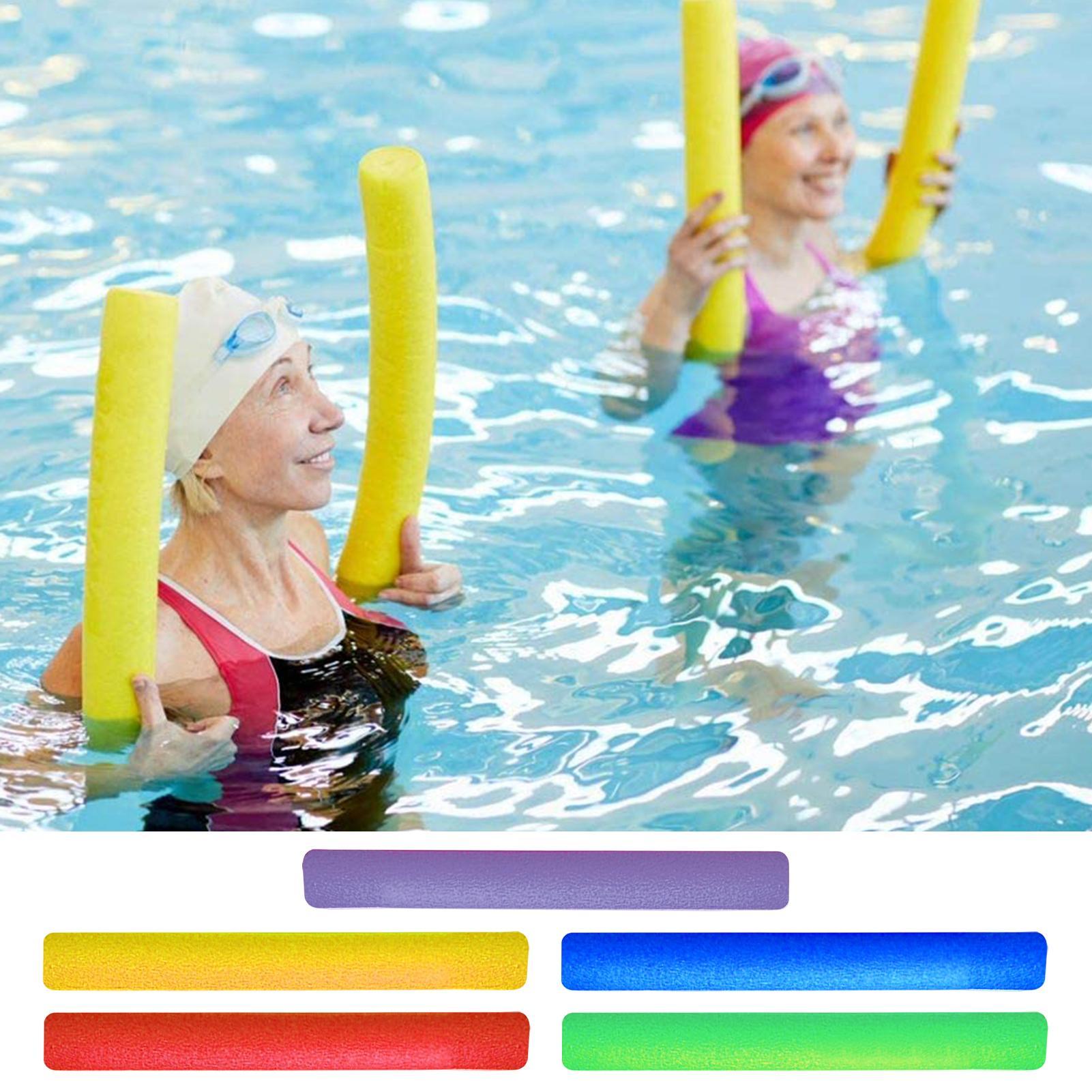 Foam Pool Noodle - Neue Mehrfarbige Schwimmbad-Schaumstoffnudeln: Schwimmhilfe, Ring und