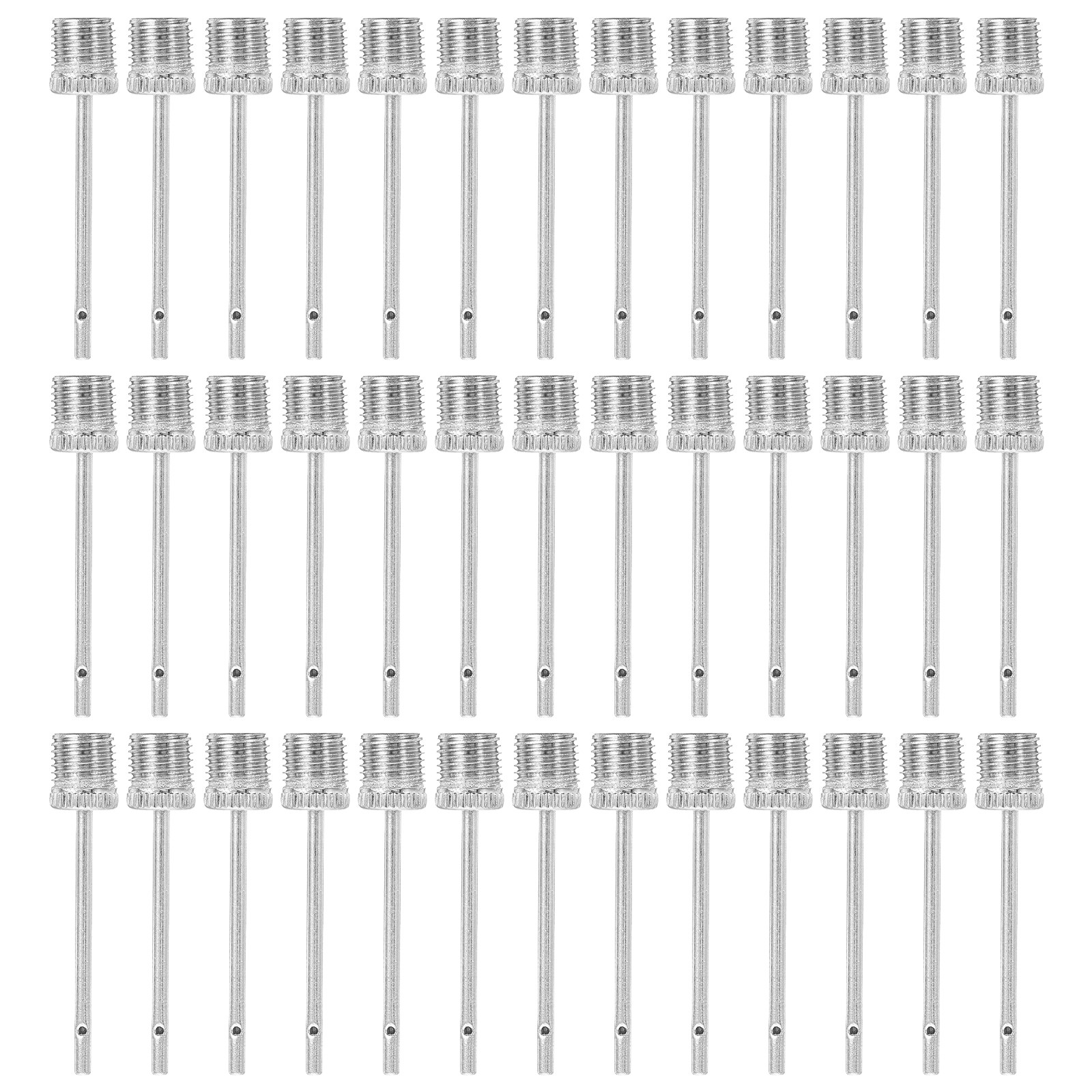 Basketball Pump Needle - 40 Stück Metall-Ball-Aufblasnadeln Pumpnadeln für Sportbälle