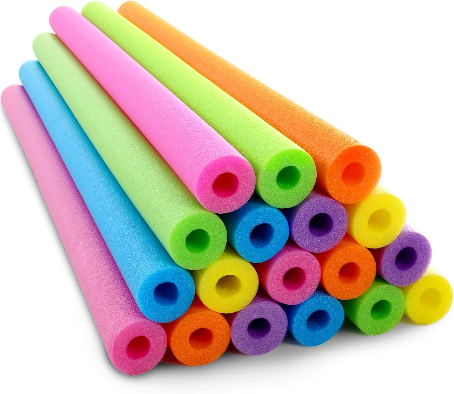 Foam Pool Noodle - 18er-Pack Schwimmnudeln, 39 x 2,24 Zoll,