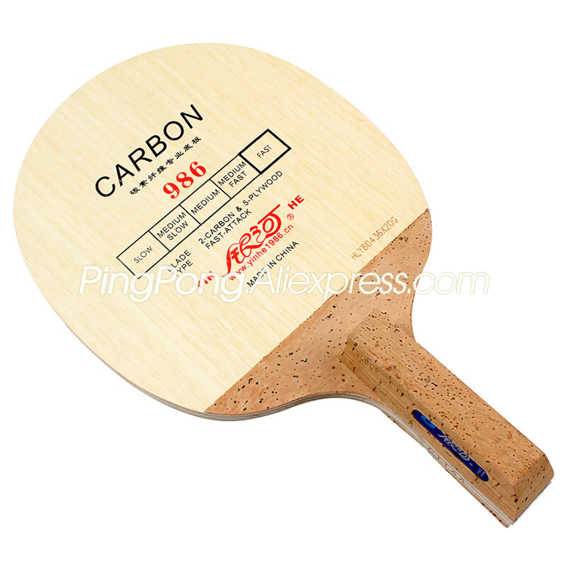 Cricket Bat Tape Ball - Original YINHE 986 Carbon Tischtennisschläger (Korea