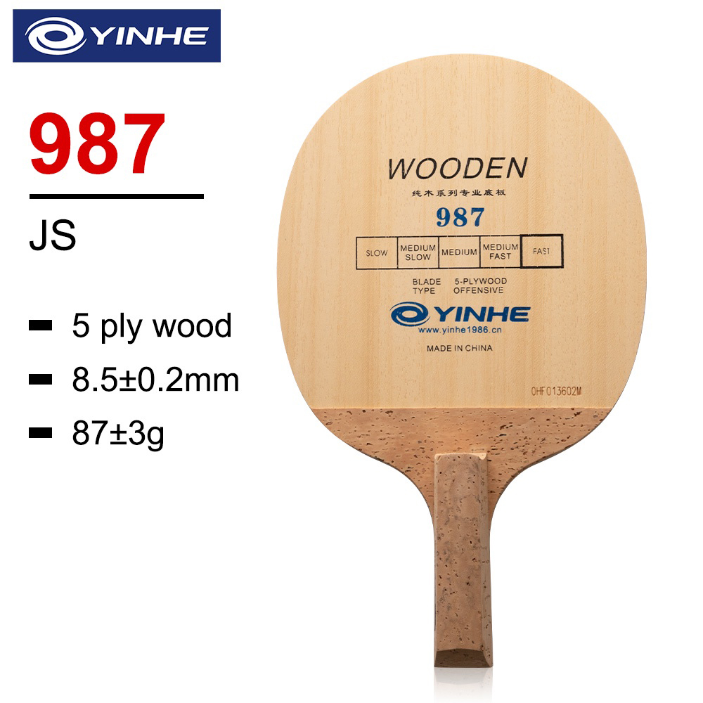 Cricket Bat Tape Ball - Yinhe 987 Tischtennisschläger im koreanischen Stil