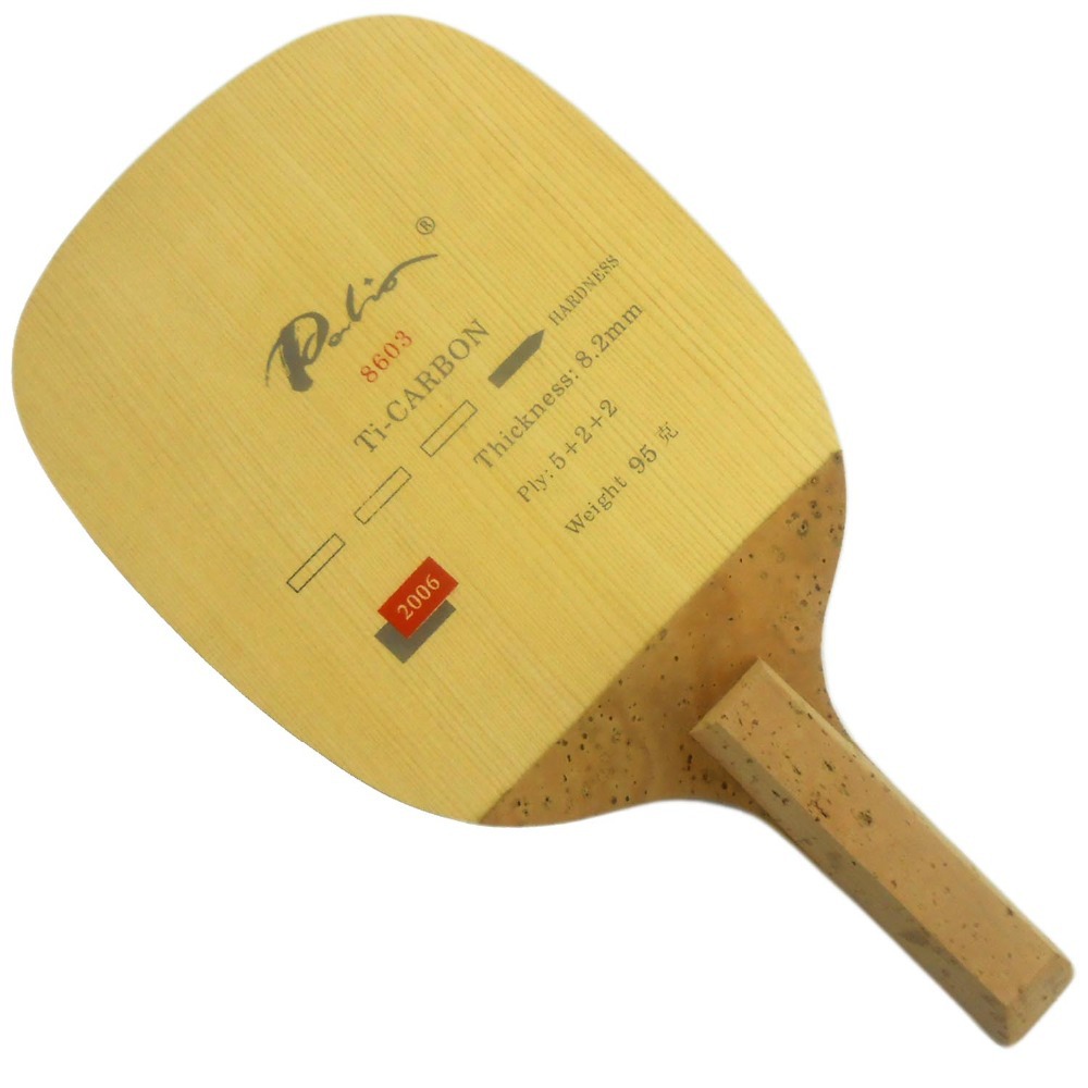 Cricket Bat Tape Ball - PALIO 8603 Carbon Titan Tischtennisschläger JS