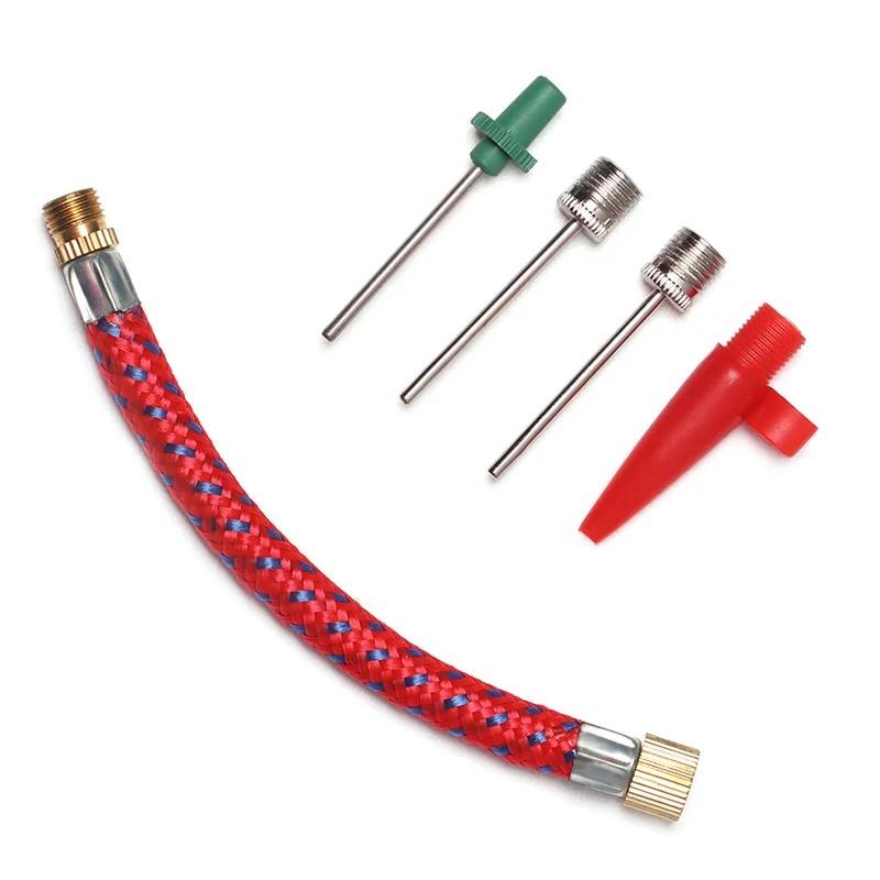 Basketball Pump Needle - 3-teiliges Aufpumpnadel-Set mit Schlauch für Sportbälle,