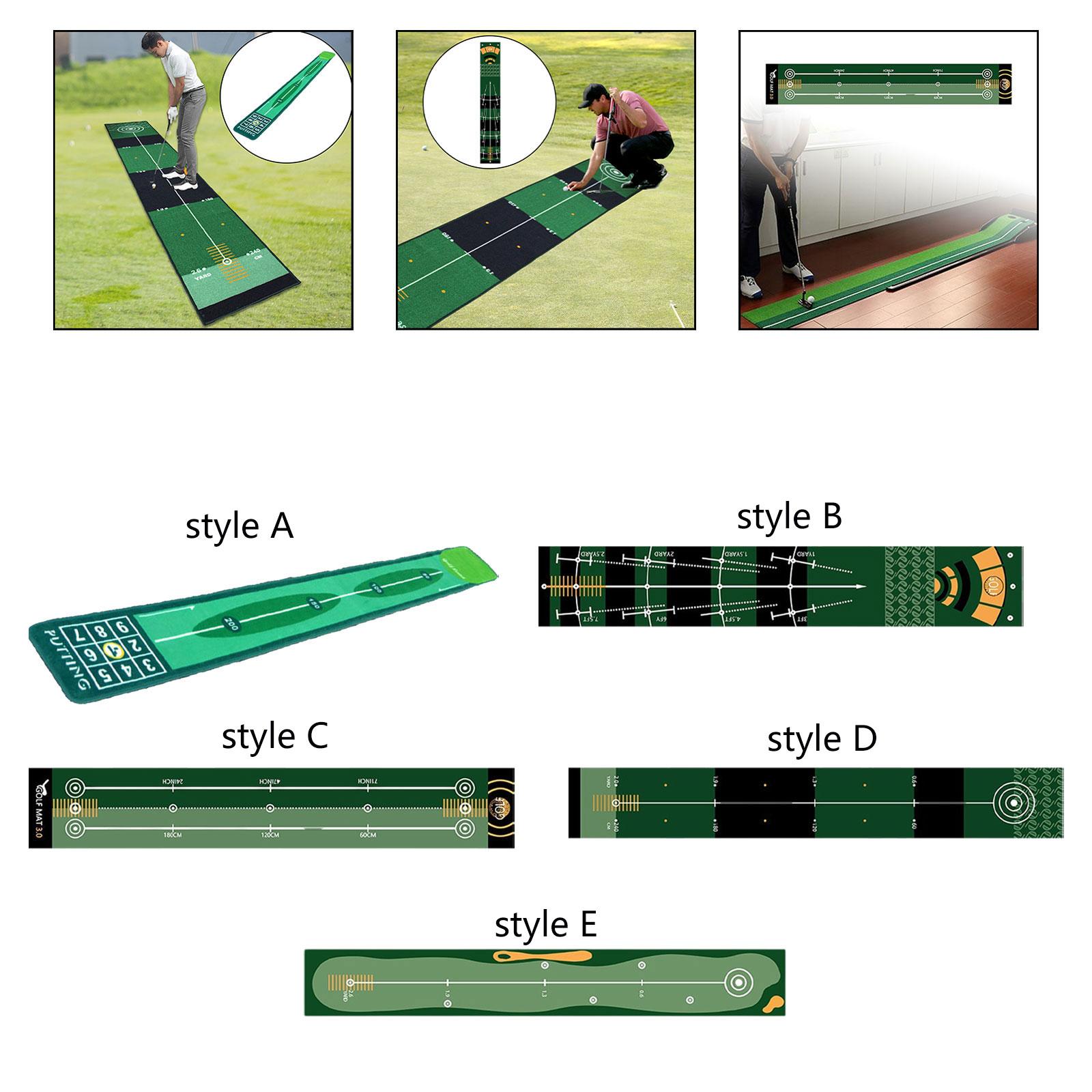 Golf Putting Mat - Golf-Putting-Matte, praktische Golf-Übungsmatte für Park, Büro,