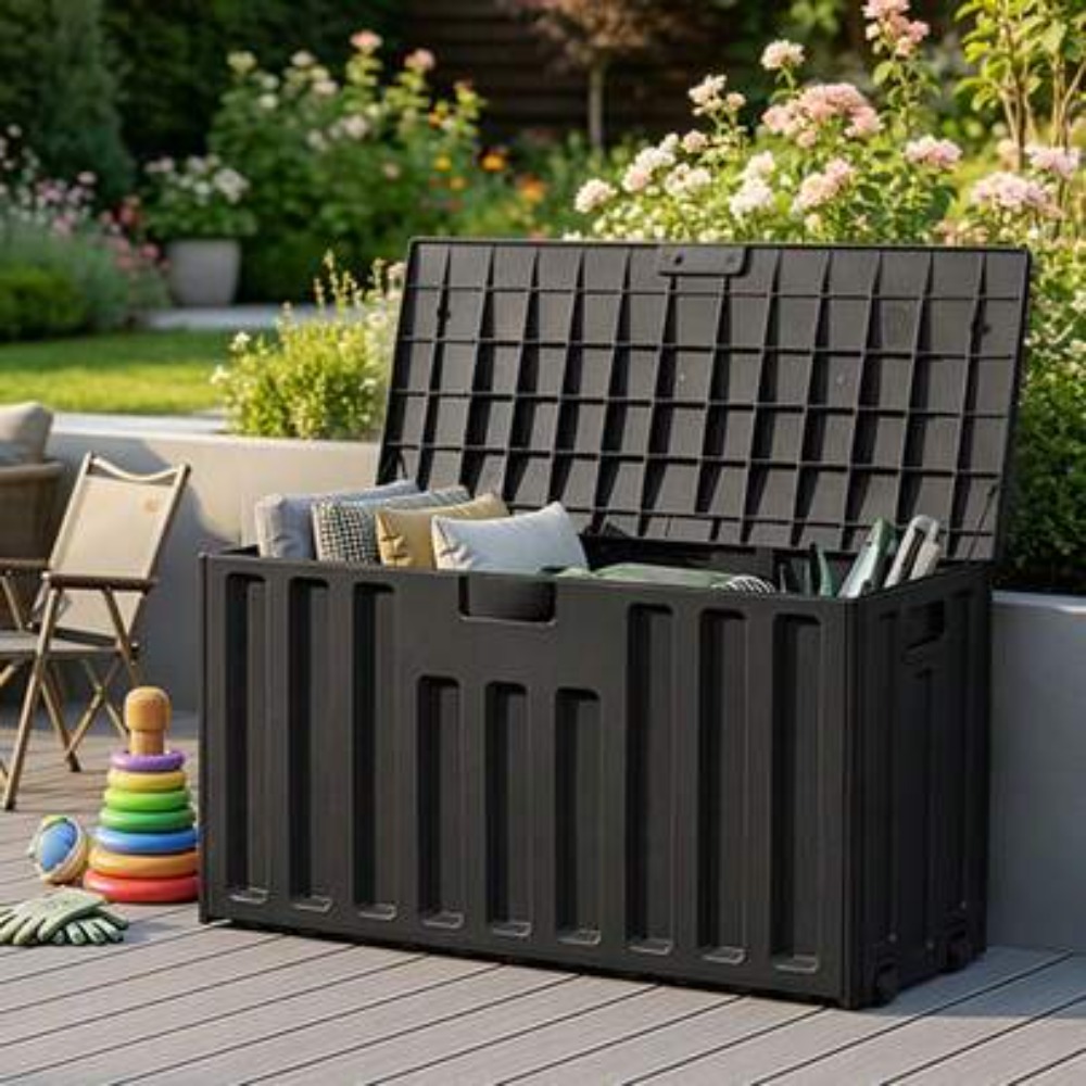Großer Outdoor-Aufbewahrungsbe – Sports Equipment Organizer Bewertung und Preis