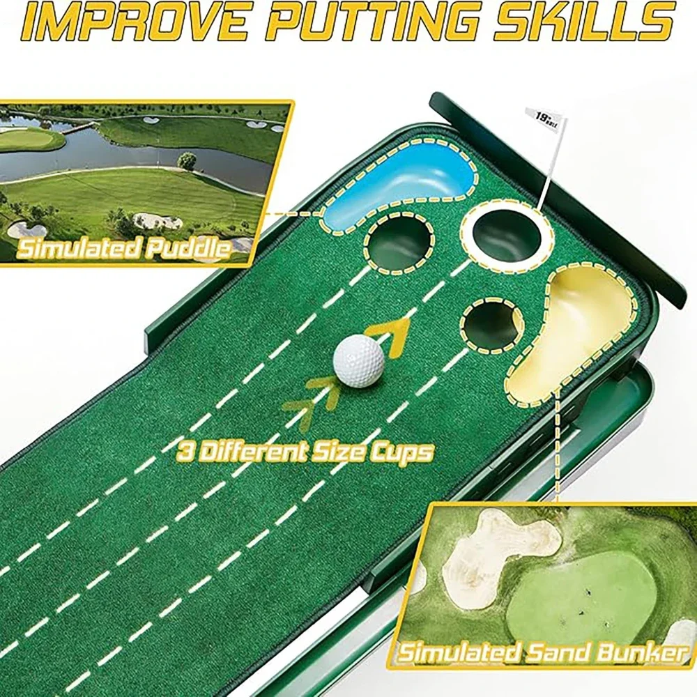 PGM Golf Indoor Putting Matte  – Golf Putting Mat Bewertung und Preis