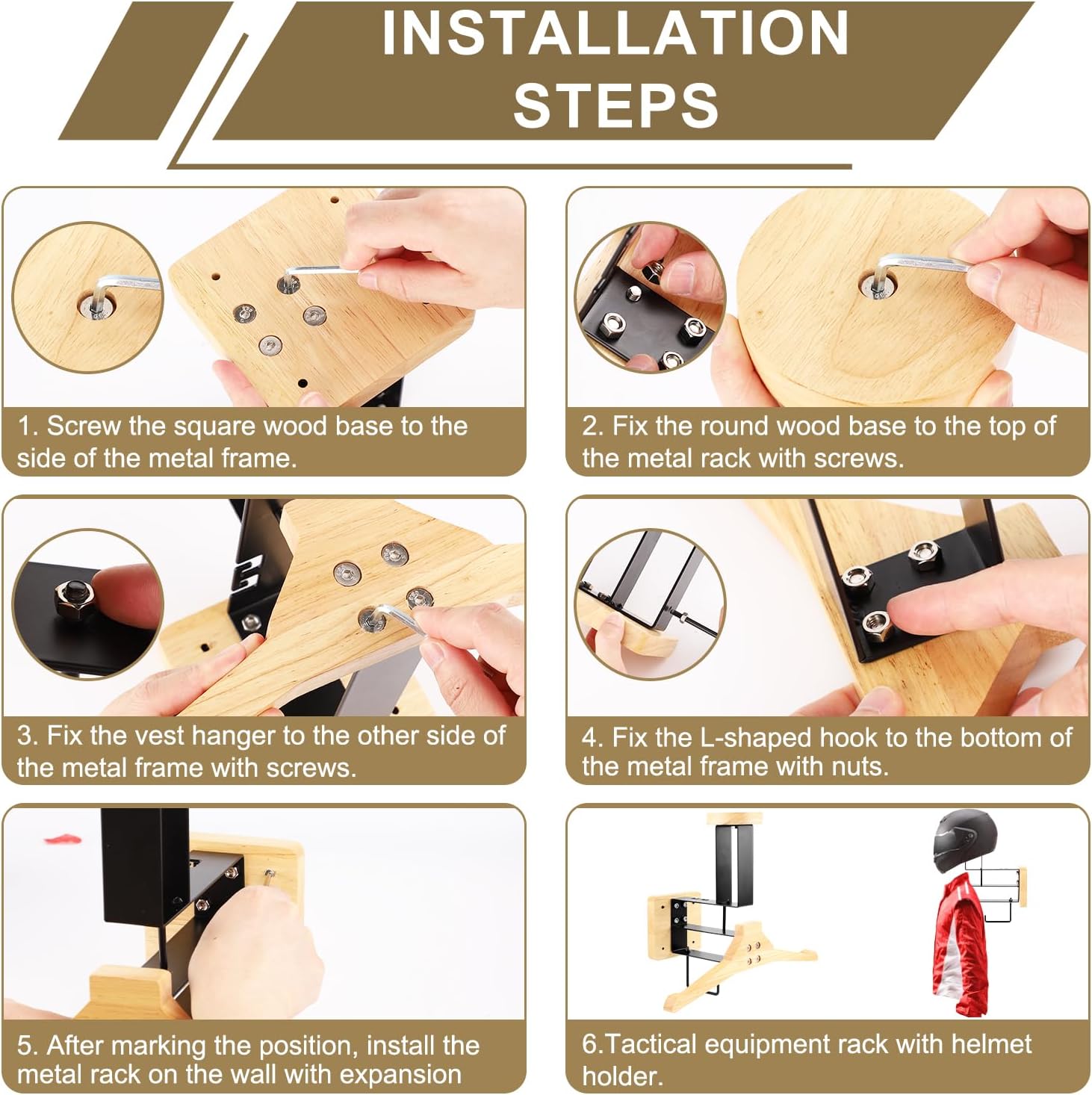 ​ Motorradhelmhalter Wandhalte – Sports Equipment Organizer Bewertung und Preis