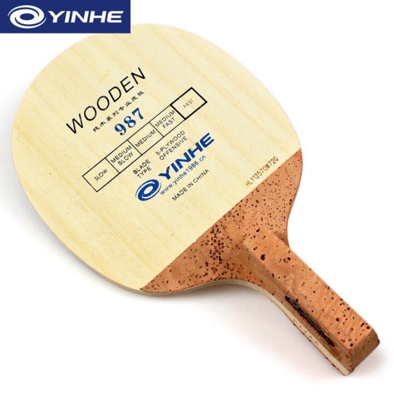 Yinhe 987 Tischtennisschläger  – Cricket Bat Tape Ball Bewertung und Preis