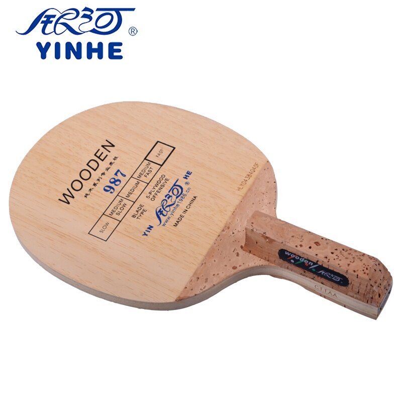 Yinhe 987 Tischtennisschläger  – Cricket Bat Tape Ball Bewertung und Preis