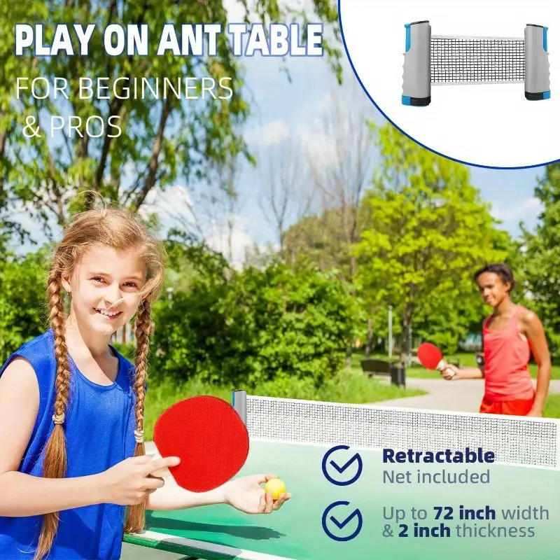 Ausziehbares Tischtennisnetz f – Sports Equipment For Tennis Bewertung und Preis