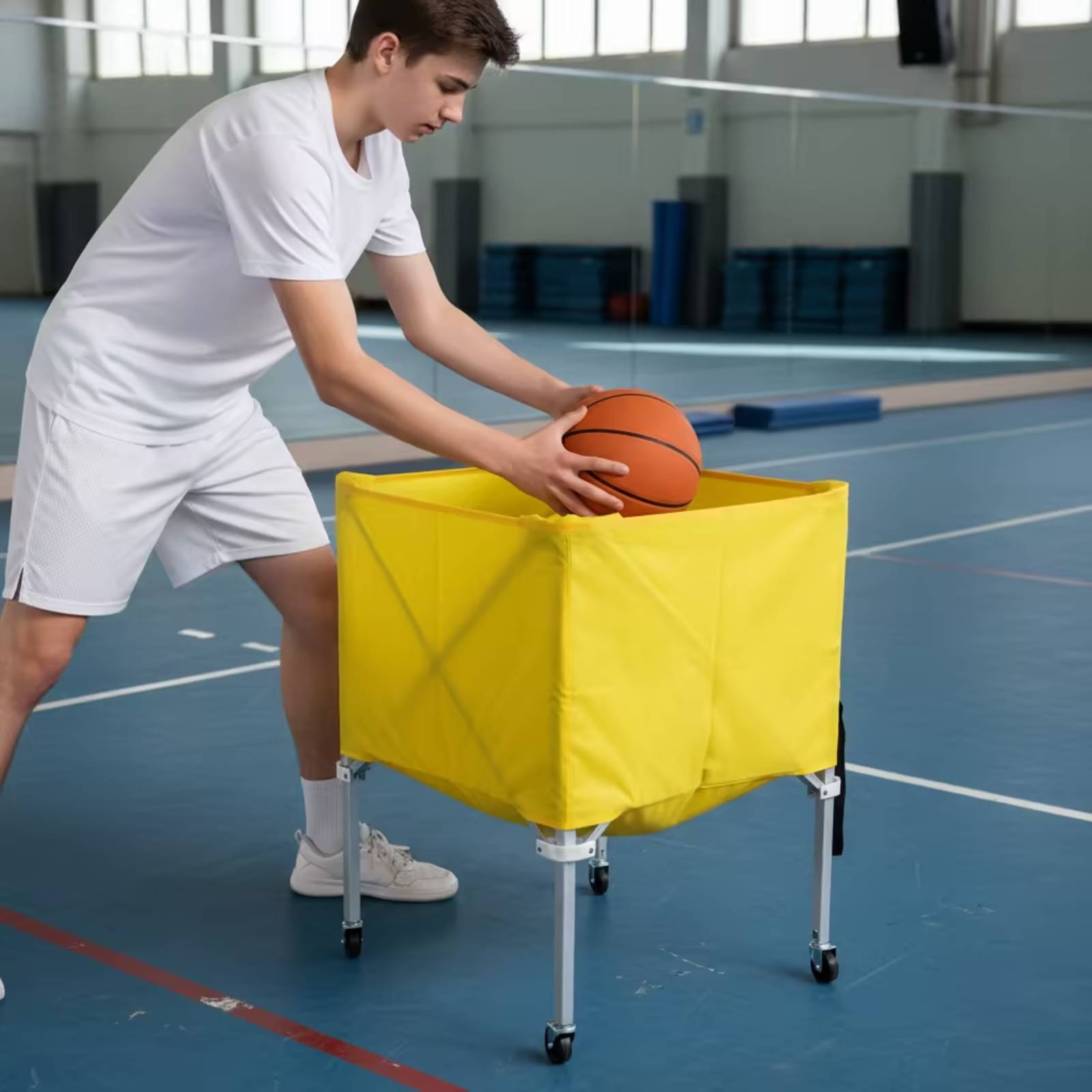Zusammenklappbarer Ballwagen L – Sports Equipment Organizer Bewertung und Preis