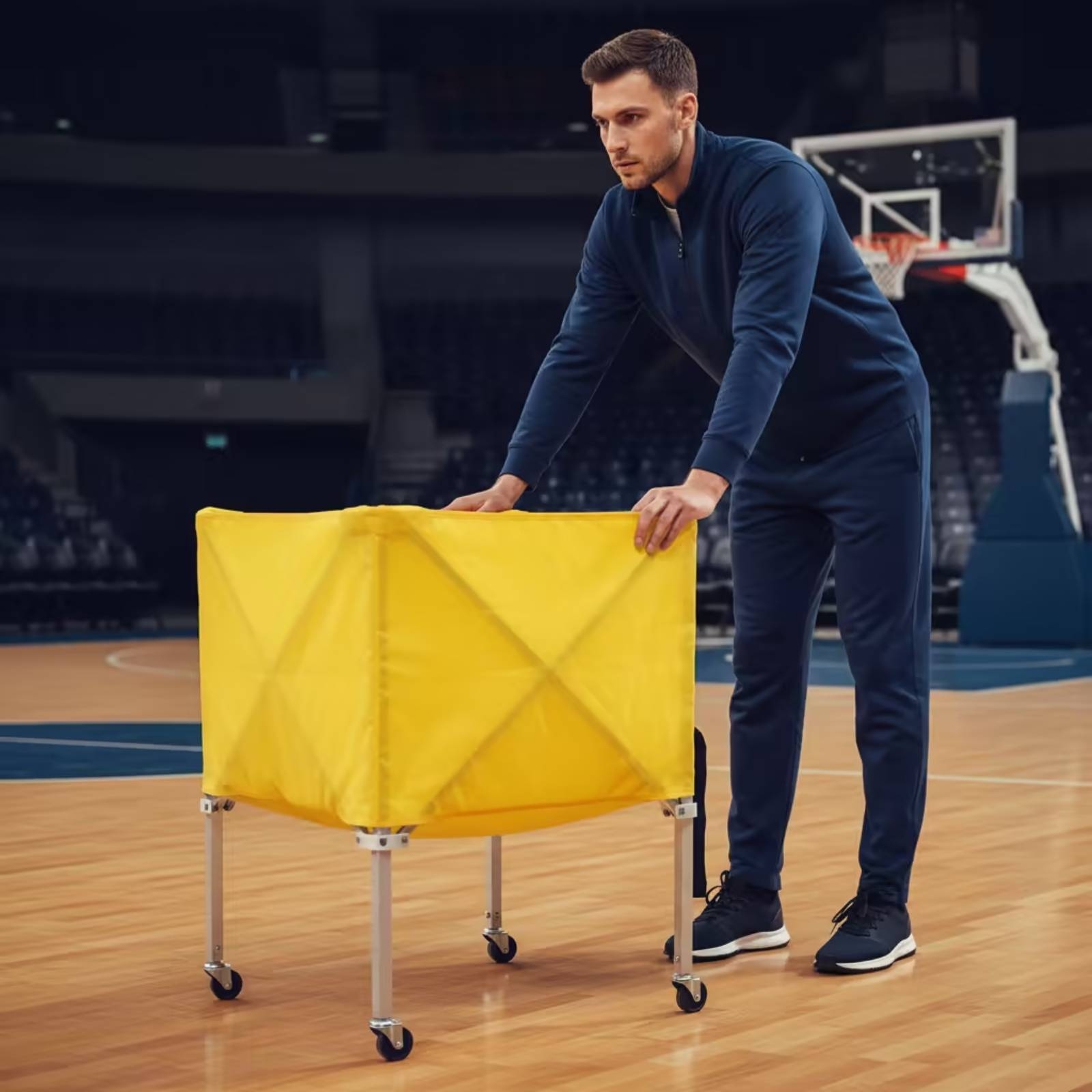 Zusammenklappbarer Ballwagen L – Sports Equipment Organizer Bewertung und Preis